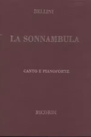 Retour facile | Ricordi BELLINI V. - SONNAMBULA - CHANT ET PIANO