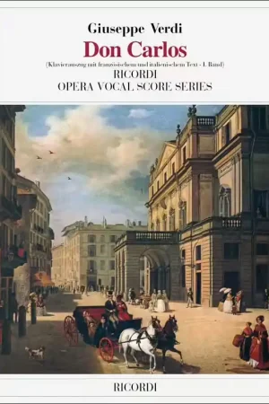Derniers exemplaires - Ricordi VERDI G. - DON CARLOS - CHANT ET PIANO