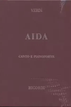 Aujourd'hui seulement | Ricordi VERDI G. - AIDA - CHANT ET PIANO