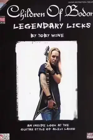 Cherry Lane Children Of Bodom - Legendary Licks + CD - Guitar Tab | Commandez dès maintenant