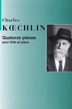 Salabert KOECHLIN - 14 PIECES - FLUTE ET PIANO - Qualité supérieure
