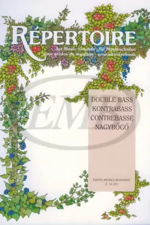 EMB (Editio Musica Budapest) REPERTOIRE FOR MUSIC SCHOOLS - DOUBLE BASS - Remise supplémentaire