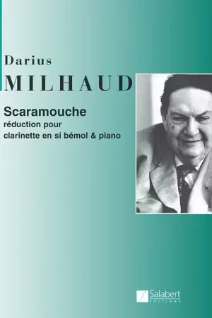 Salabert Milhaud D. - Scaramouche Op.65 D - Clarinette et Piano | À ne pas manquer