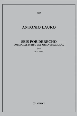 Retour facile | Ricordi Lauro A. - Seis Por Derecho - Guitare