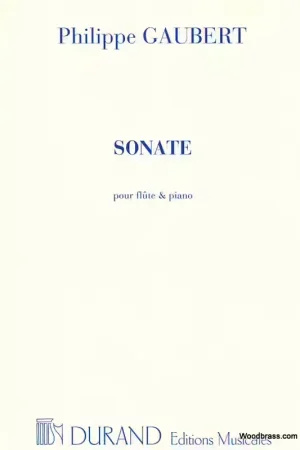 Durand Gaubert - Sonate - Flute et Piano - Prix mini