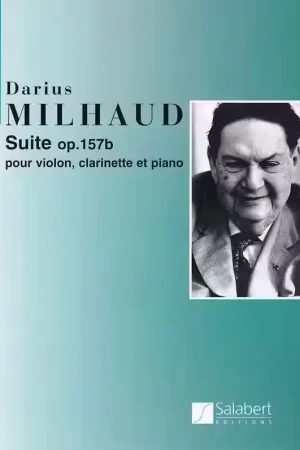 Salabert MILHAUD D. - SUITE OP 157 B - VIOLON CLARINETTE ET PIANO - Bonne affaire