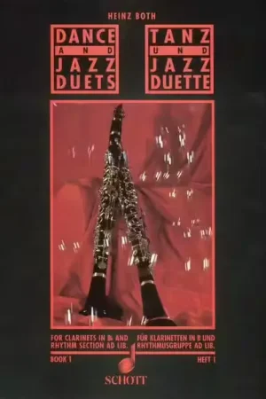 Schott Both H. - Dance And Jazz Duets Vol.1 - 2 Clarinettes et Section Rythmique Ad.lib. - Satisfait ou remboursé