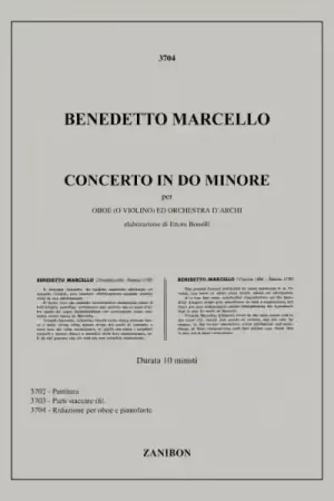 Meilleur prix | Ricordi Marcello B. - Concerto In Do M. - Hautbois et Piano