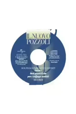 Ricordi POZZOLI E. - IL NUOVO POZZOLI: SOLFEGGI PARLATI E CANTATI VOL.1 + CD - Dernier arrivage