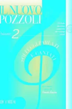 Ricordi POZZOLI E. - IL NUOVO POZZOLI: SOLFEGGI PARLATI E CANTATI VOL.2 + CD | Prix malin