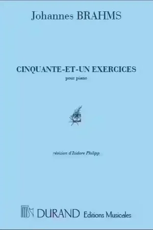 Incontournable | Durand Brahms J. - 51 Exercices - Piano