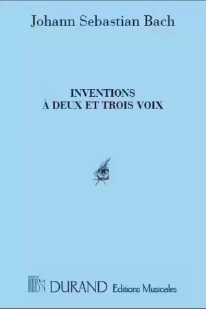 Achetez dès aujourd'hui - Durand BACH - INVENTIONS - PIANO