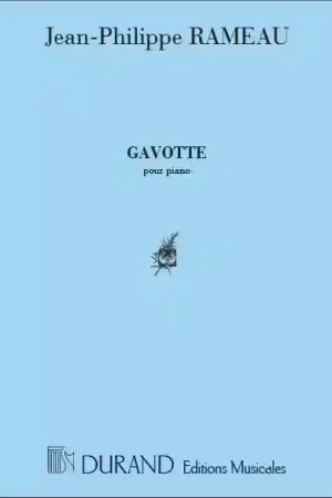 Durand Rameau - Gavotte Variee - Piano - Nouveau