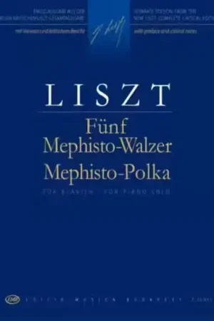 EMB (Editio Musica Budapest) Liszt F. - Five Mephisto Walzer & Mephisto Polka - Piano | Prix malin