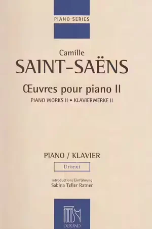Satisfait ou remboursé - Durand SAINT-SAENS C. - OEUVRES POUR PIANO - VOLUME II (VALSES) - PIANO