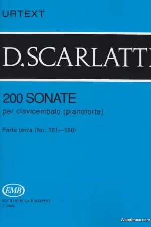 Cette semaine uniquement | EMB (Editio Musica Budapest) Scarlatti D. - Sonate (200) Vol. 3 - Piano