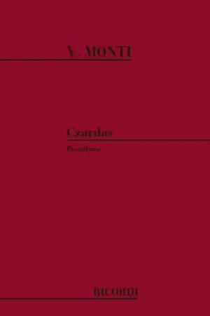 Prix cassé | Ricordi MONTI V. - CZARDAS N.1 - PIANO