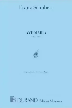 Se termine bientôt - Durand Schubert F. - Ave Maria - Piano