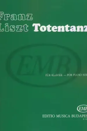 EMB (Editio Musica Budapest) Liszt F. - Totentanz - Piano - Prix promo
