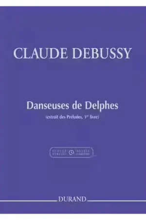 Durand DEBUSSY - DANSEUSES DE DELPHES - PIANO - Très bien noté