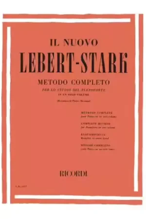 Ricordi LEBERT/STARK - NUOVO LEBERT STARK METODO COMPLETO IN UN SOLO VOLUME - PIANO - Achetez maintenant