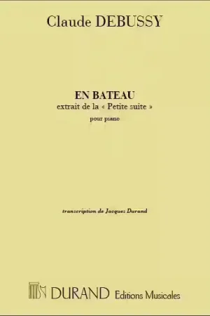 Livraison express - Durand DEBUSSY - EN BATEAU - PIANO