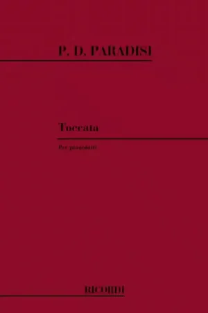 Offre spéciale - Ricordi PARADISI P.D. - TOCCATA - PIANO