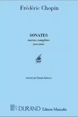 Retour gratuit - Durand Chopin F. - Sonates Integrales - Piano