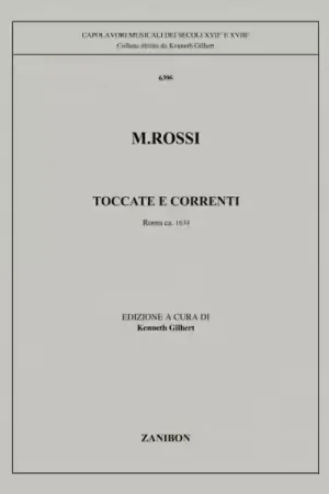 Ricordi ROSSI M. - TOCCATE E CORRENTI - PIANO | Livraison express