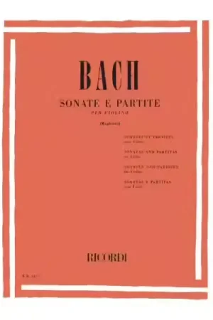 Bon plan | Ricordi BACH J.S. - 6 SONATA E PARTITE BWV 1001-1006 - VIOLON