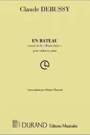 Plébiscité par les clients | Durand DEBUSSY C. - EN BATEAU - VIOLON ET PIANO