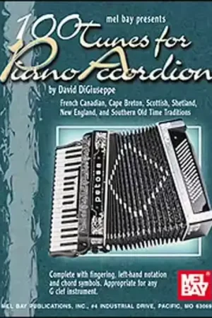 Mel Bay Digiuseppe David - 100 Tunes For Piano Accordion | Commandez maintenant