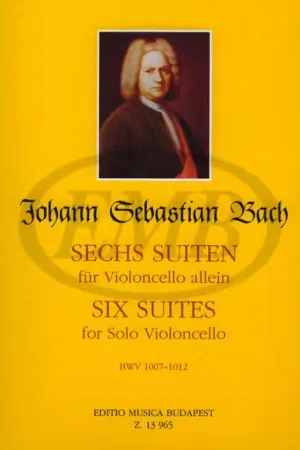 Livraison rapide | EMB (Editio Musica Budapest) Bach - Six Suites BWV 1007-1012 - Cello Solo