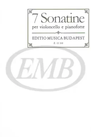 Produit tendance - EMB (Editio Musica Budapest) 7 Sonatinas - Violoncelle et Piano