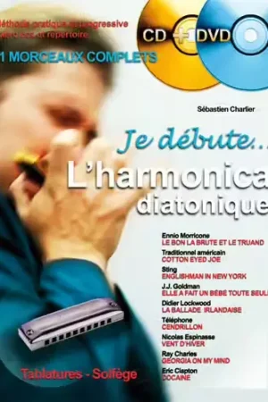 Hit Diffusion Charlier S. - Je Debute L'harmonica CD + DVD | Bonne affaire