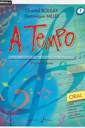 Billaudot A Tempo : Oral Vol.7 - Boulay Millet | Achetez dès maintenant