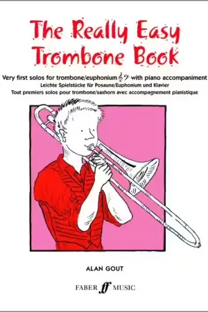 Faber Music Gout Alan - Really Easy Trombone Book - Trombone And Piano | Prix doux