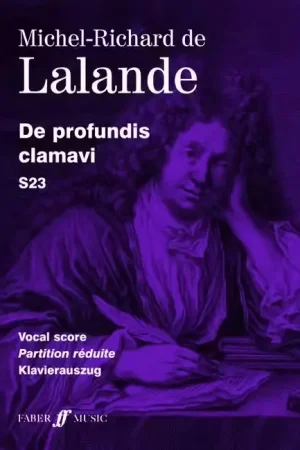 Cette semaine uniquement - Faber Music Lalande Michel Richard De - De Profundis Clamavi - Vocal Score (par 10 Minimum)