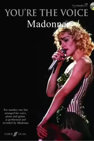 Prix imbattable - Faber Music Madonna - You're The Voice + CD - PVG