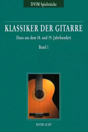 Edition Breitkopf Klassiker Der Gitarre Duos 1 - Guitar - Disponible à la commande
