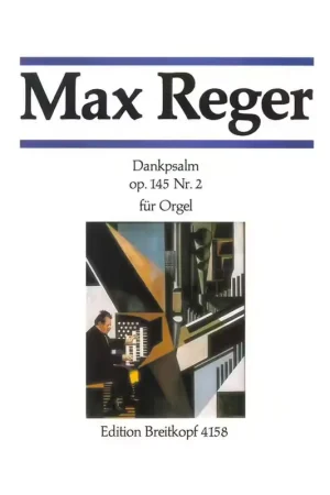 Edition Breitkopf Reger Max - Sieben Orgelstucke Op.145 NR.2 - Organ - Se termine bientôt