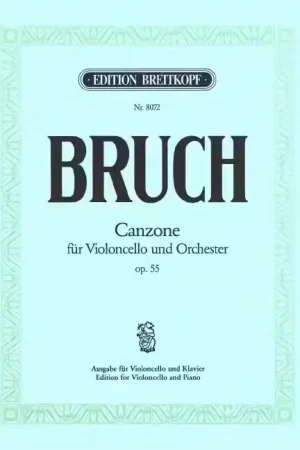 Edition Breitkopf Bruch - Canzone B-dur Op. 55 | Remise