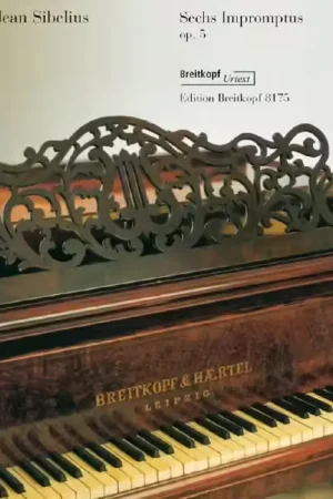Top des ventes | Edition Breitkopf Sibelius - 6 Impromptus Op. 5 - Piano