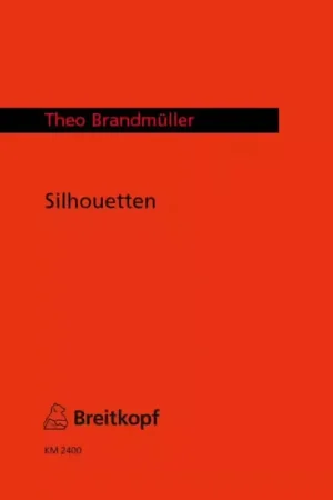 Edition Breitkopf Brandmueller Theo - Silhouetten - 4 Saxophone - Full Score | Disponible dès maintenant