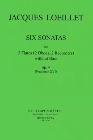 Edition Breitkopf 6 Sonatas Op. 4 | Coup de cœur
