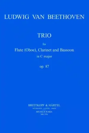 Plus que quelques articles - Edition Breitkopf Beethoven - Trio C-dur Op. 87