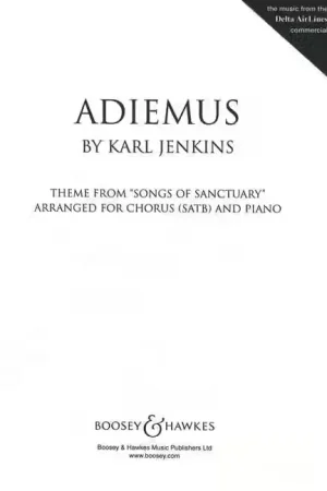 Boosey & Hawkes Jenkins - Adiemus I - Choeur Mixte (satb) et Piano | Remise