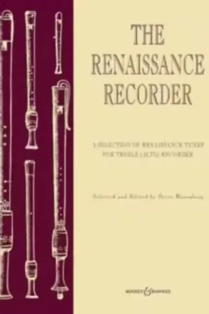 Boosey & Hawkes The Renaissance Recorder - Treble Recorder And Piano | Nouveauté