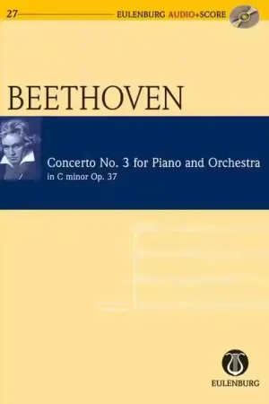 Eulenburg Beethoven - Concerto No. 3 Ut Mineur Op. 37 - Piano et Orchestre | Bientôt épuisé