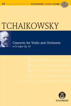 Eulenburg Tchaikovsky P.i. - Concerto D Major Op. 35 CW 54 - Violin And Orchestra - Stock presque épuisé